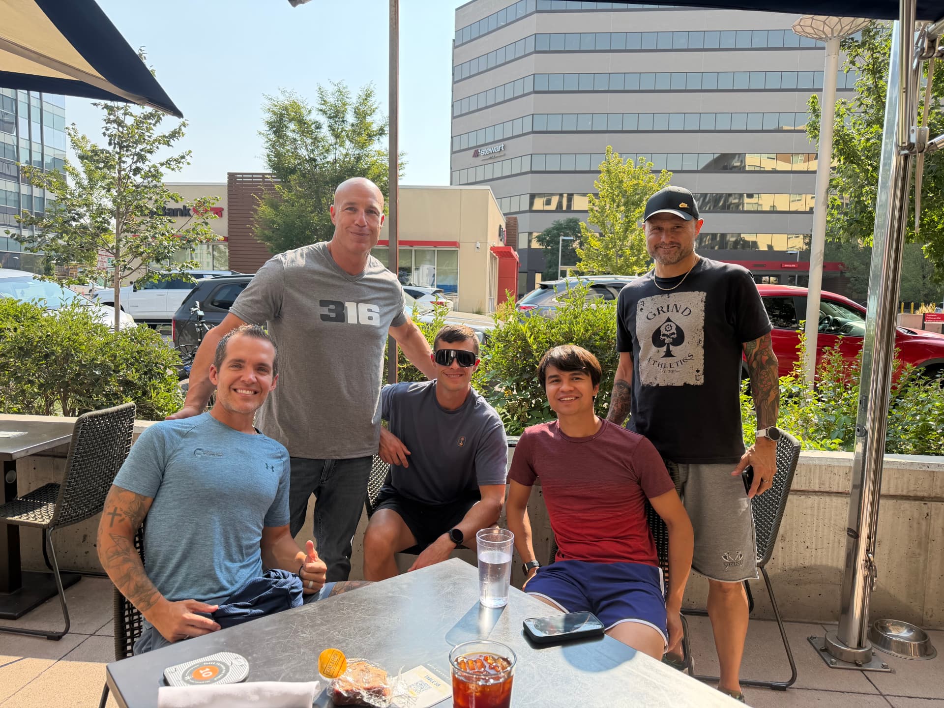 316 teammates gathered for a meal and conversation